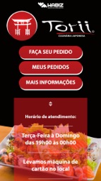 Torii Culin&aacute;ria Japonesa Captura de tela 1