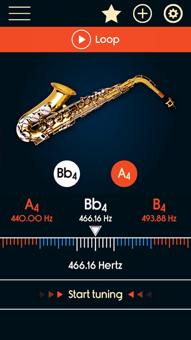 Saxophone Tuner screenshot1