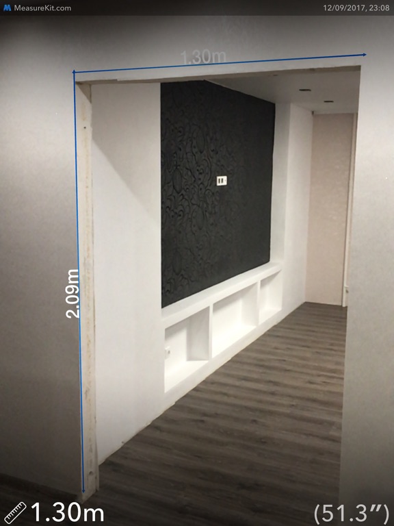 AR MeasureKit Screenshot