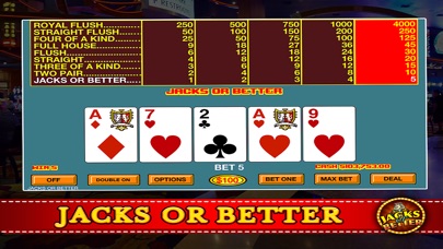 Jacks or Better - Casino Style 1.2 IOS -