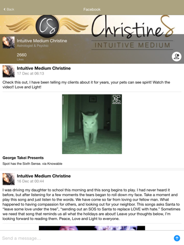 Intuitive Medium Christine App screenshot 4