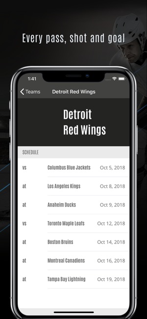 Hockey Schedule & Scores 2018(圖4)-速報App