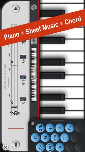 Piano+ - Playable with Chord & Sheet Mus