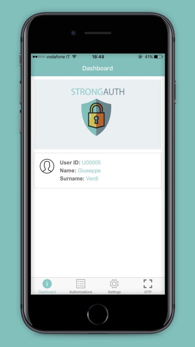 StrongAuth Mobile screenshot 2