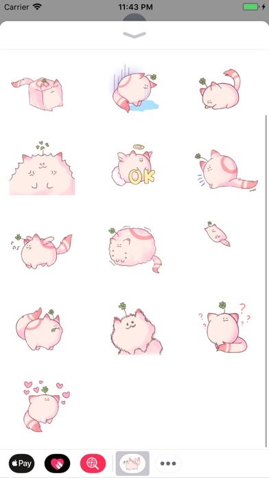 Kitty Cute Sticker Animated screenshot 3