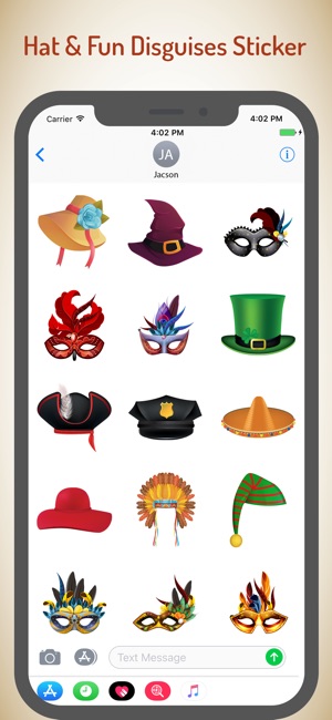 Hat Sticker Emojis(圖2)-速報App