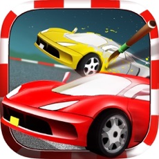 Activities of Cars coloring book -  3D drawings to paint