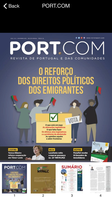 Revista PORT.COM screenshot 3