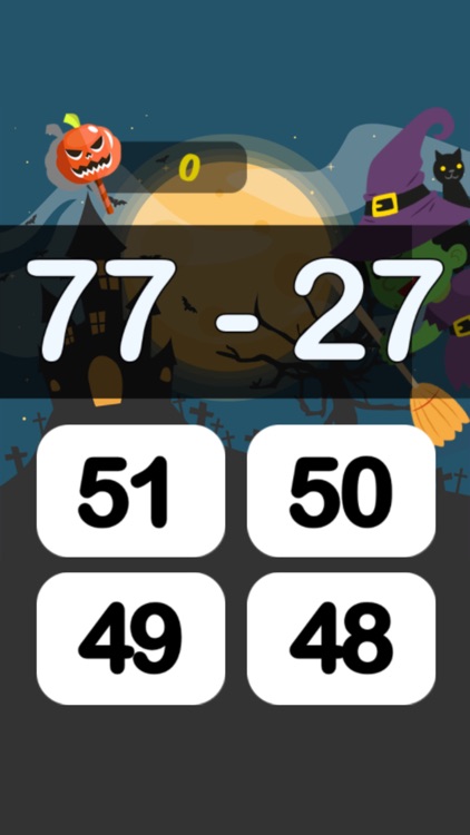 Halloween Math Game 3rd Grade screenshot-3