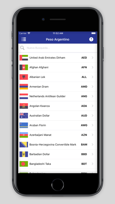 How to cancel & delete Cotizacion Peso Argentino from iphone & ipad 1