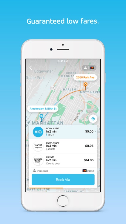 Via: Low-Cost Ride-Sharing