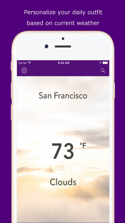 WePick - Let The Weather Pick Your Outfit