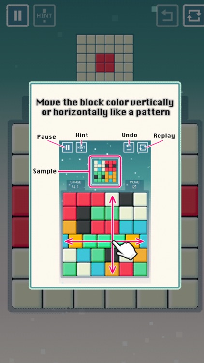 Color Pattern Puzzle Game