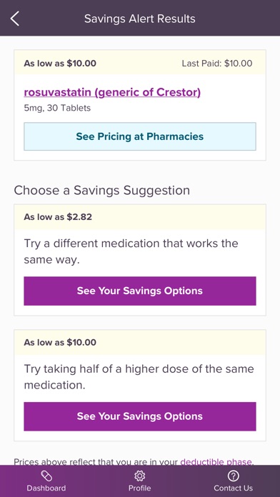 Rx Savings Solutions screenshot 2