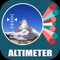 An altimeter is used to measure the altitude of an object above a sea level
