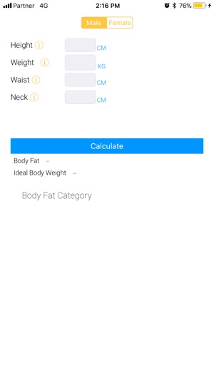 Body calculating