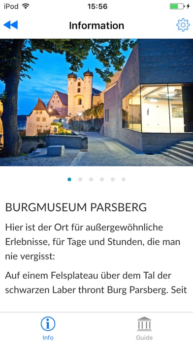 BURGMUSEUM PARSBERG AUDIOGUIDE screenshot 2