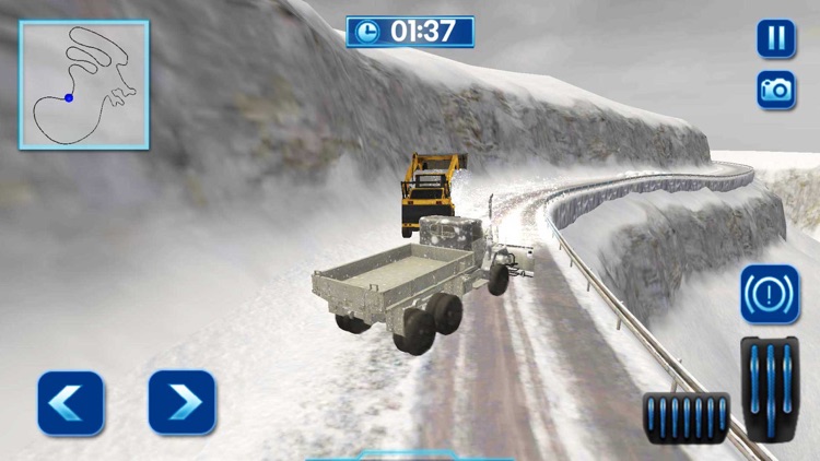 Snow Plow Truck: Road Repair