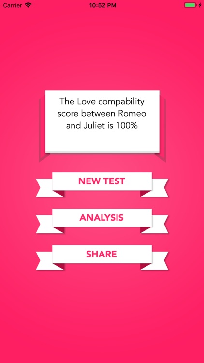 The Love Calculator App