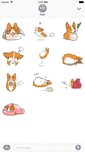 Steadfast Corgi Dog Sticker(圖3)-速報App