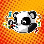 Cute Panda - iMessage Stickers