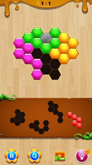 Wood Hexa Block Puzzle screenshot 4