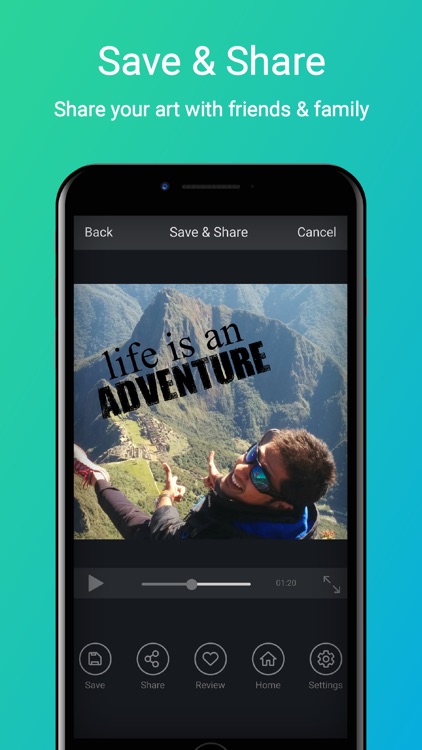 Add Text on Video & Editor Cam screenshot-7