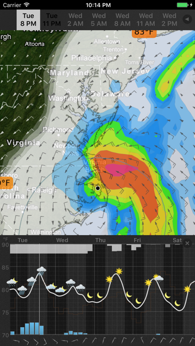 WeatherMap+ Screenshot 4