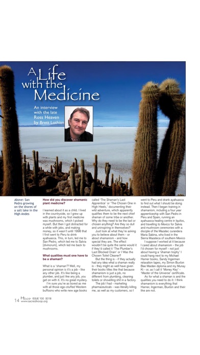 Sacred Hoop Magazine screenshot1
