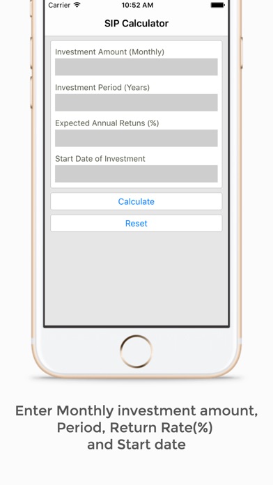 SIP Calculation screenshot 2