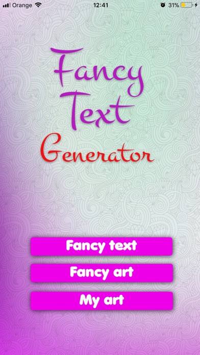 Fancy Text & Stylish Art Maker screenshot 3