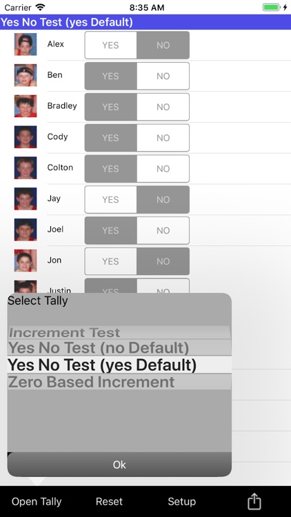 Teacher's Tally Tracker