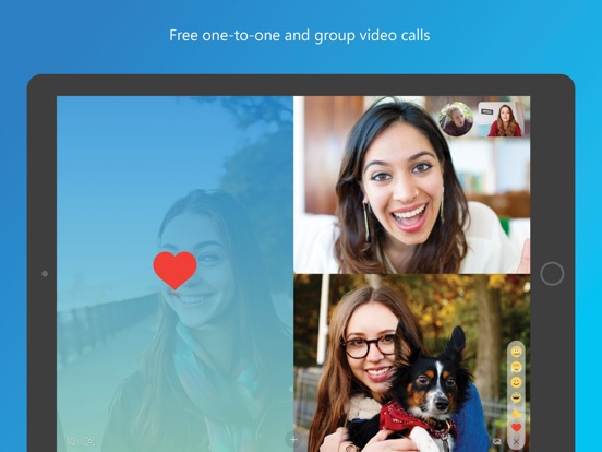 Skype for iPad Screenshots