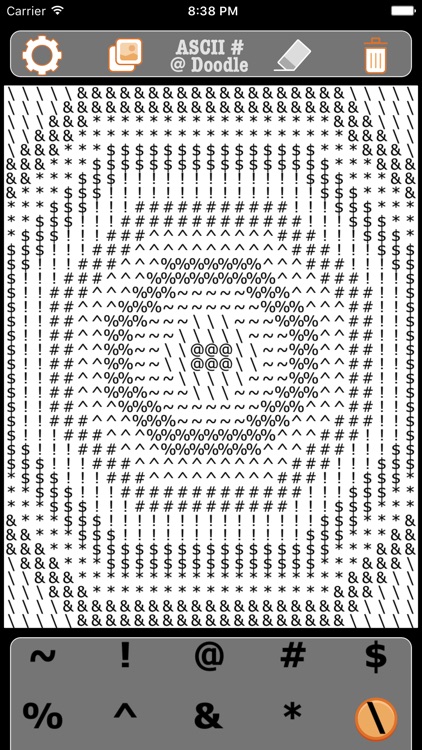 ASCII Doodle - Drawing and Sketchpad App