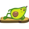 Avocado Adventures by EmojiOne