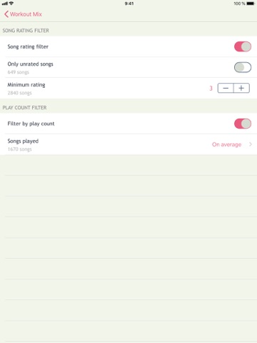 Workout Mix Music Player screenshot 3