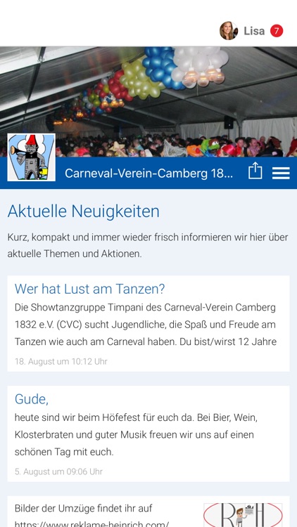 Carneval-Verein-Camberg 1832