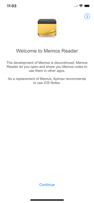 Memos Reader