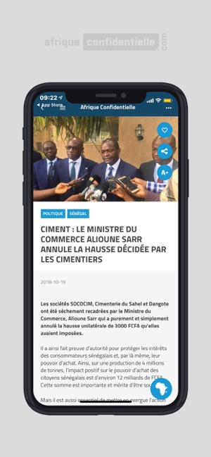 AFRIQUE CONFIDENTIELLE(圖3)-速報App