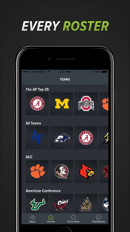 RapidRoster College Football Scores Schedule Stats screenshot-4