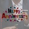 Icon Happy Anniversary Greeting SMS