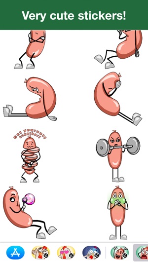 Sausage - Cute stickers(圖5)-速報App