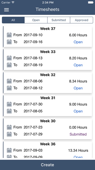 Odoo Timesheet Manager screenshot 4