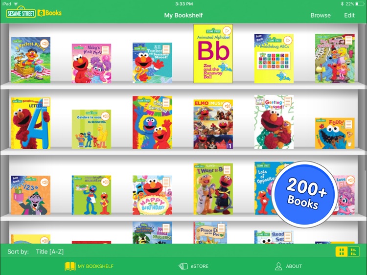 Sesame Street eBooks for iPad