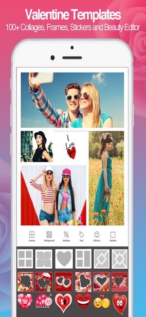 Valentine Photo Collage Frames(圖2)-速報App