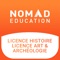 L’application de référence entièrement GRATUITE pour APPRENDRE et REVISER sa LICENCE d’HISTOIRE L1-L2 et ta Licence HISTOIRE d'ART et ARCHÉOLOGIE avec des fiches de COURS et des QUIZ CORRIGÉS entièrement disponibles HORS-CONNEXION