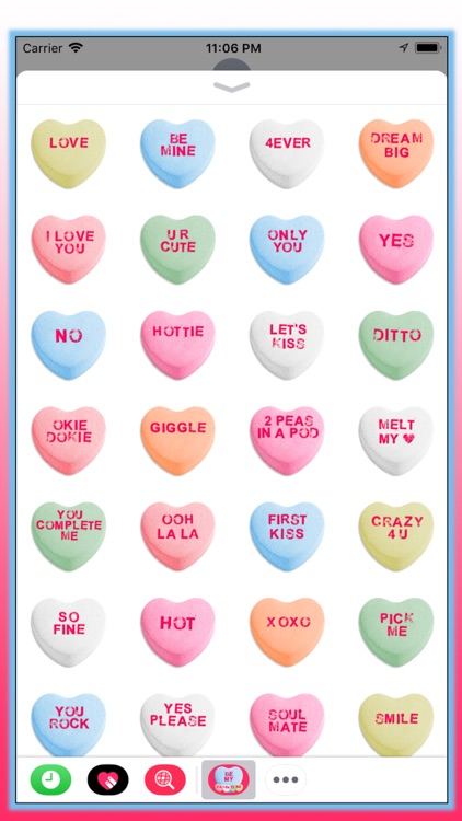 Be My Valentine - Candy Hearts