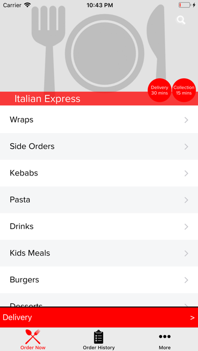 Italian Express  WV1 1HP screenshot 2