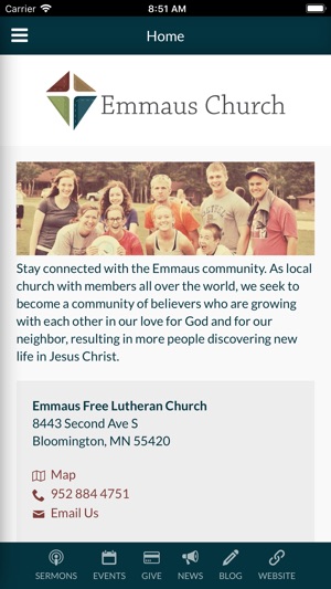 Emmaus Free Lutheran Church(圖1)-速報App