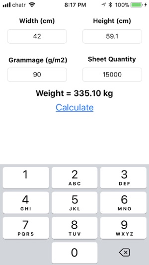 Metric Paper Weight(圖1)-速報App